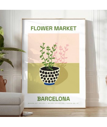 Flower Market Botanical Art Print 50% de réduction en Octobre 2024