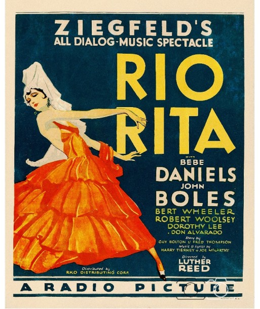 FILM RIO RITA Rsjz-POSTER/REPRODUCTION d1 AFFICHE CINéMA de la marque