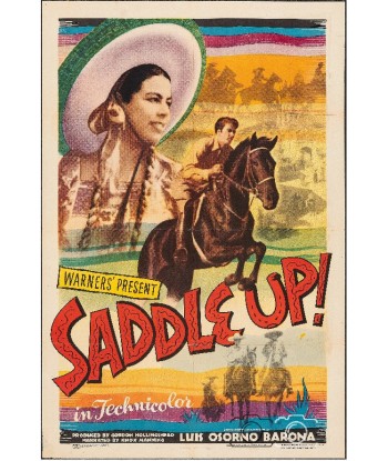 FILM SADDLE UP Rfaf-POSTER/REPRODUCTION d1 AFFICHE CINéMA Venez acheter