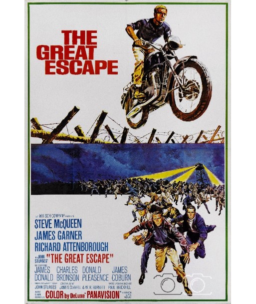 FILM THE GREAT ESCAPE Ruty-POSTER/REPRODUCTION d1 AFFICHE CINéMA de la marque