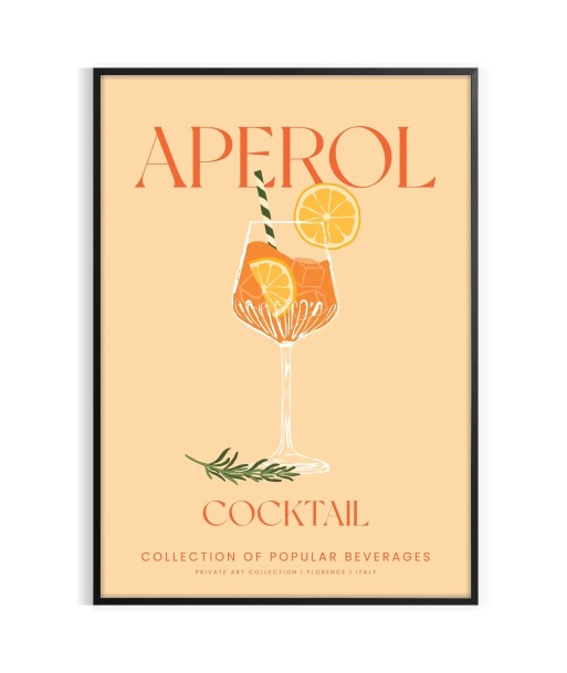 Aperol Cocktail Wall Print 50-70% off 