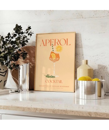 Aperol Cocktail Wall Print 50-70% off 