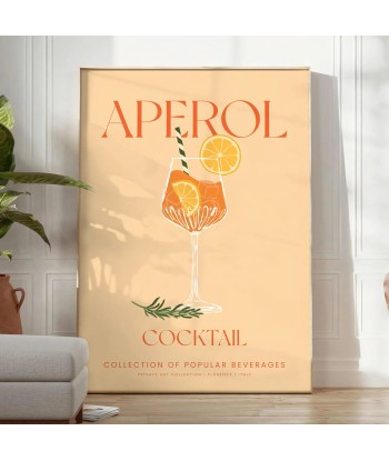 Aperol Cocktail Wall Print 50-70% off 