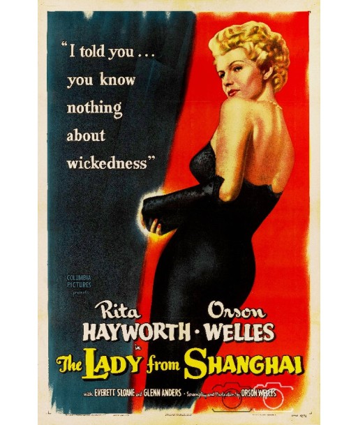 FILM THE LADY from SHANGHAI Rsjz-POSTER/REPRODUCTION d1 AFFICHE CINéMA online