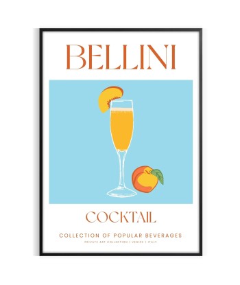 Bellini Cocktail Art Print store