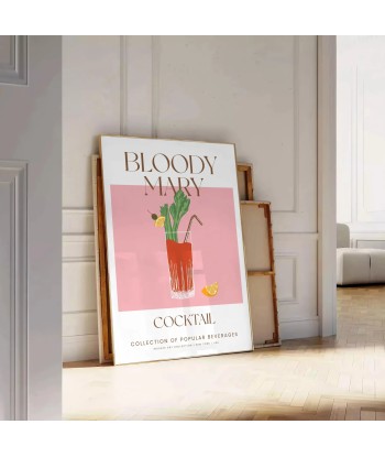 Bloody Mary Cocktail Art Print brillant des détails fins