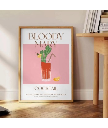 Bloody Mary Cocktail Art Print brillant des détails fins