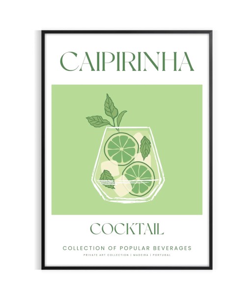 Caipirinha Cocktail Wall Print les muscles