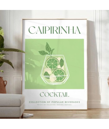 Caipirinha Cocktail Wall Print les muscles