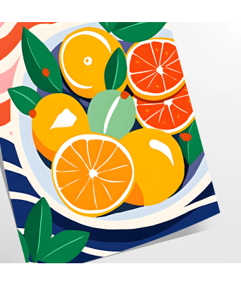 Citrus Kitchen Print plus qu'un jeu 