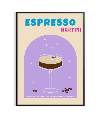 Cocktail Expresso Martini Art Les magasins à Paris et en Île-de-France