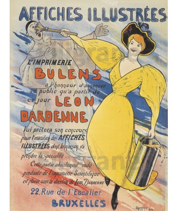 PUB BULENS BARDENNE AFFICHES Rcla-POSTER/REPRODUCTION d1 AFFICHE VINTAGE Venez découvrir notre 