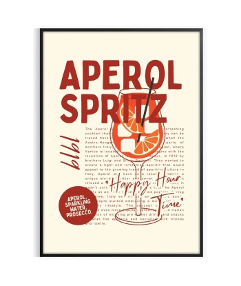 Cocktail Spritz Wall Art votre restaurant rapide dans 