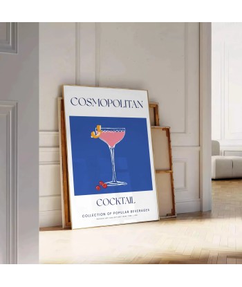 Cosmopolitan Cocktail Wall Print en ligne