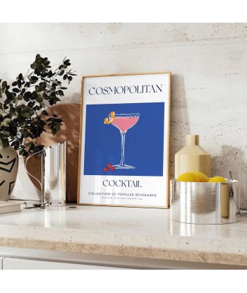 Cosmopolitan Cocktail Wall Print en ligne