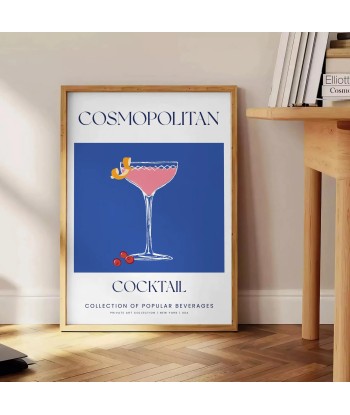 Cosmopolitan Cocktail Wall Print en ligne