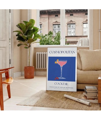 Cosmopolitan Cocktail Wall Print en ligne