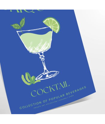 Daiquiri Cocktail Art Print Venez acheter