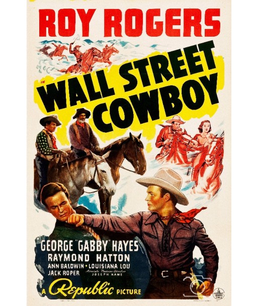 FILM WALL STREET COWBOY Rzjp-POSTER/REPRODUCTION d1 AFFICHE CINéMA de technologie