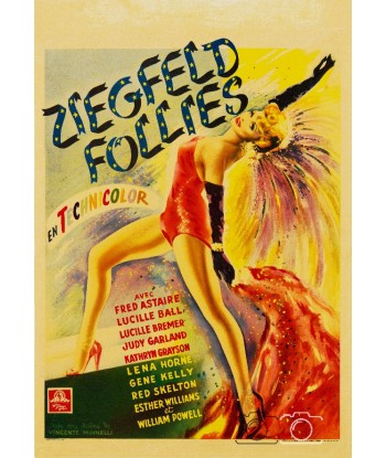 FILM ZIEGFELD FOLLIES Rosx-POSTER/REPRODUCTION d1 AFFICHE CINéMA est présent 