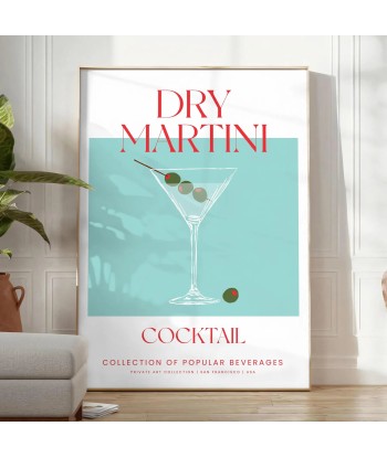 Dry Martini Cocktail Print Découvrez la collection