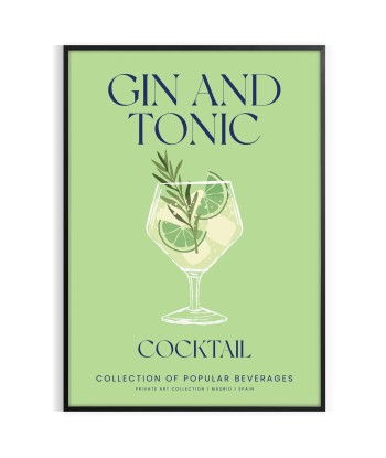 Gin And Tonic Cocktail Art 50% de réduction en Octobre 2024