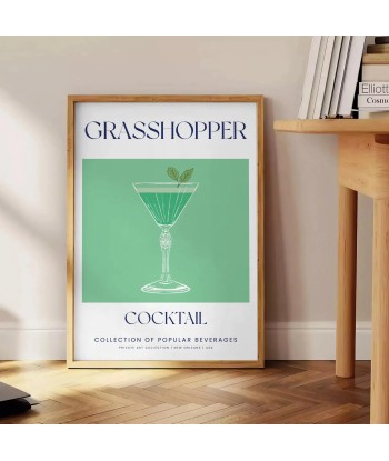 Grasshopper Cocktail Wall Art 50% de réduction en Octobre 2024