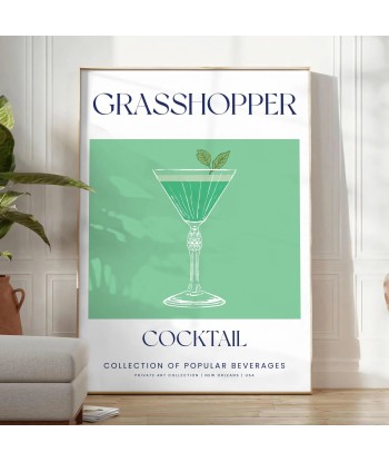 Grasshopper Cocktail Wall Art 50% de réduction en Octobre 2024