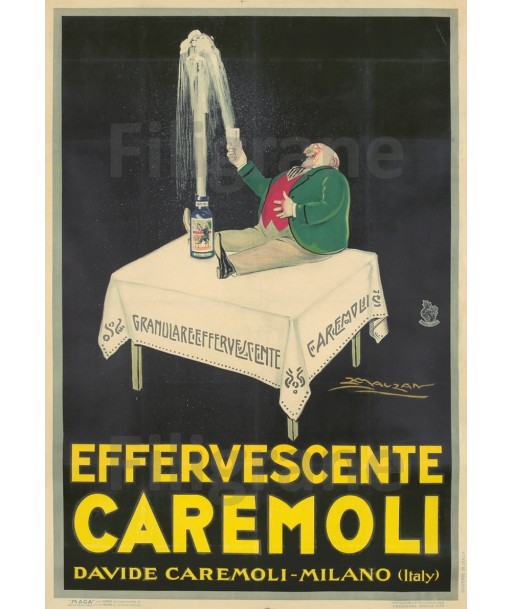 PUB CAREMOLI Rf130-POSTER/REPRODUCTION d1 AFFICHE VINTAGE meilleur choix