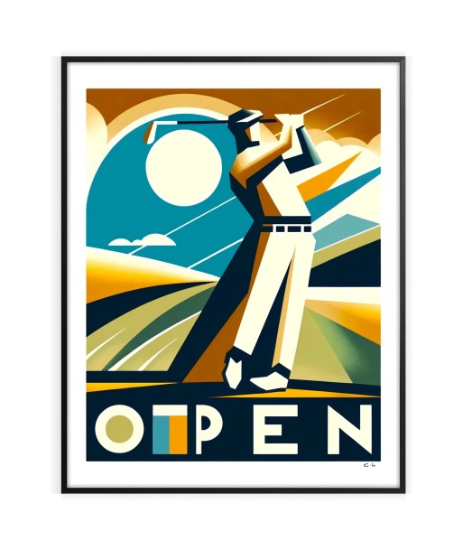 Golf Print Poster vous aussi creer 