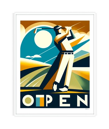 Golf Print Poster vous aussi creer 