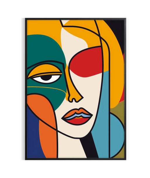 Abstract Woman Print en ligne