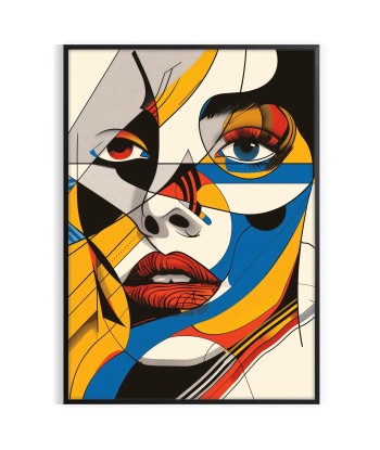 Abstract Woman Wall Art livraison et retour toujours gratuits