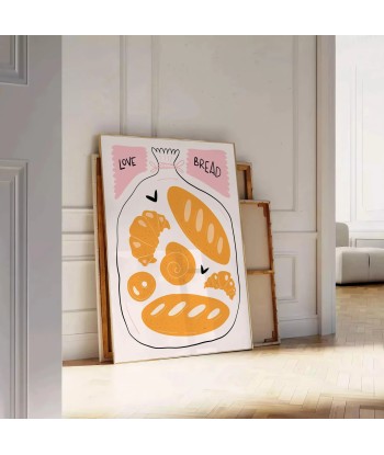 Love Bread Kitchen Print vente chaude votre 