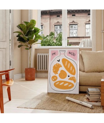 Love Bread Kitchen Print vente chaude votre 