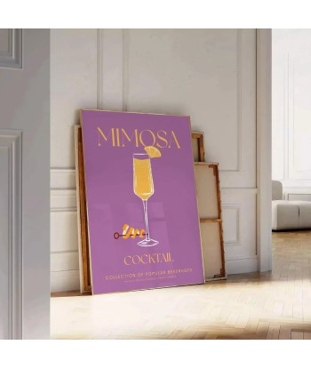 Mimosa Cocktail Poster de technologie