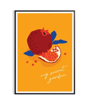 My Secret Garden Fruit Wall Print en ligne des produits 