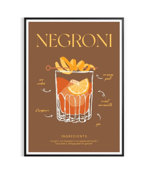 Negroni Cocktail Art sur le site 