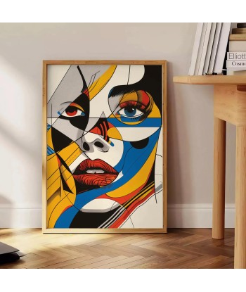 Abstract Woman Wall Art livraison et retour toujours gratuits