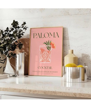 Paloma Cocktail Art Print online