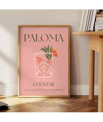 Paloma Cocktail Art Print online