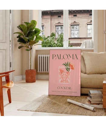 Paloma Cocktail Art Print online