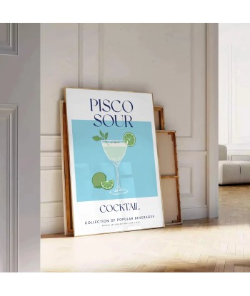 Pisco Sour Cocktail Wall Art prix pour 