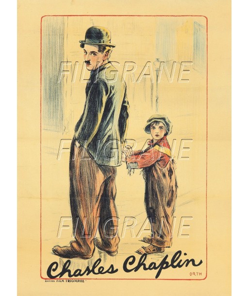 CINéMA CHARLES CHAPLIN  Rpuc-POSTER/REPRODUCTION d1 AFFICHE VINTAGE acheter en ligne