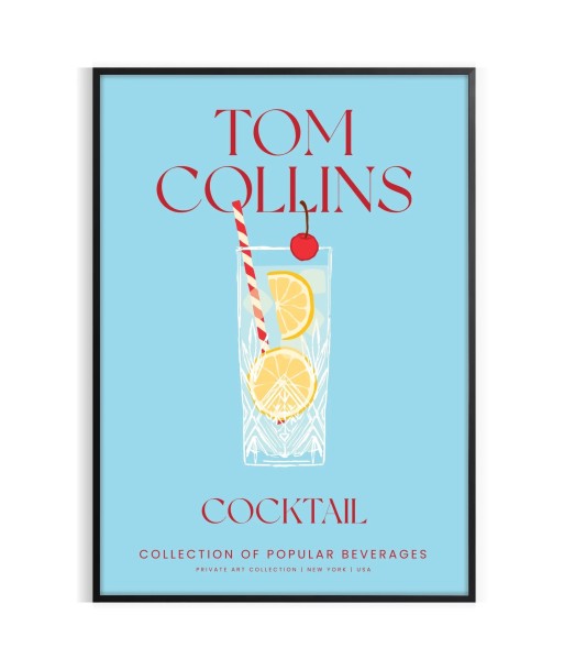 Tom Collins Cocktail Art Les êtres humains sont 