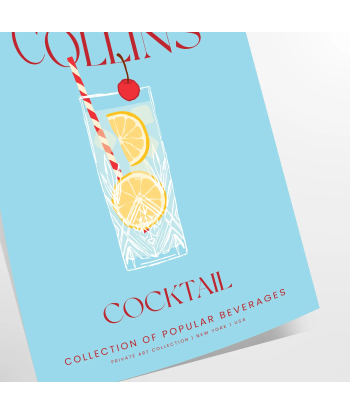 Tom Collins Cocktail Art Les êtres humains sont 