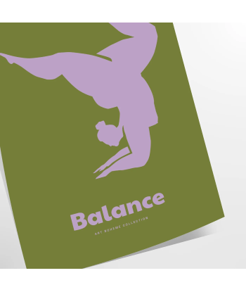 Balance Yoga Wall Art de France