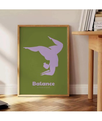 Balance Yoga Wall Art de France