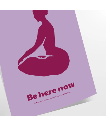 Be Here Now Yoga Art prix