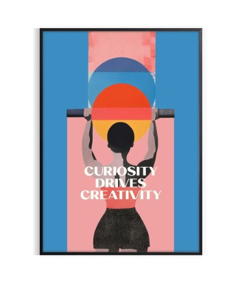 Curiosity Drive Creativity Motivation Art Print paiement sécurisé